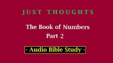 Just Thoughts - The Book of Numbers Part 2 (2013) Retro