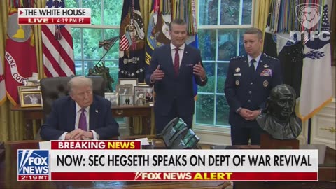 Pete Hegseth responds to name change of DOD to Department of War