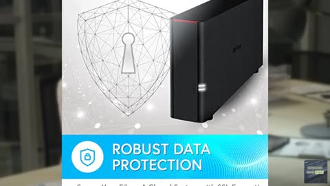 BUFFALO LinkStation 210 6TB 1-Bay NAS Network Attached Storage with HDD Hard Dri
