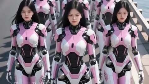 women robot . #robot