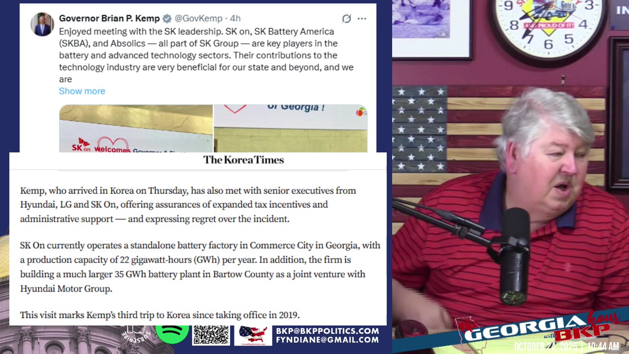 The Georgia Hour - REPLAY - October 24, 2025