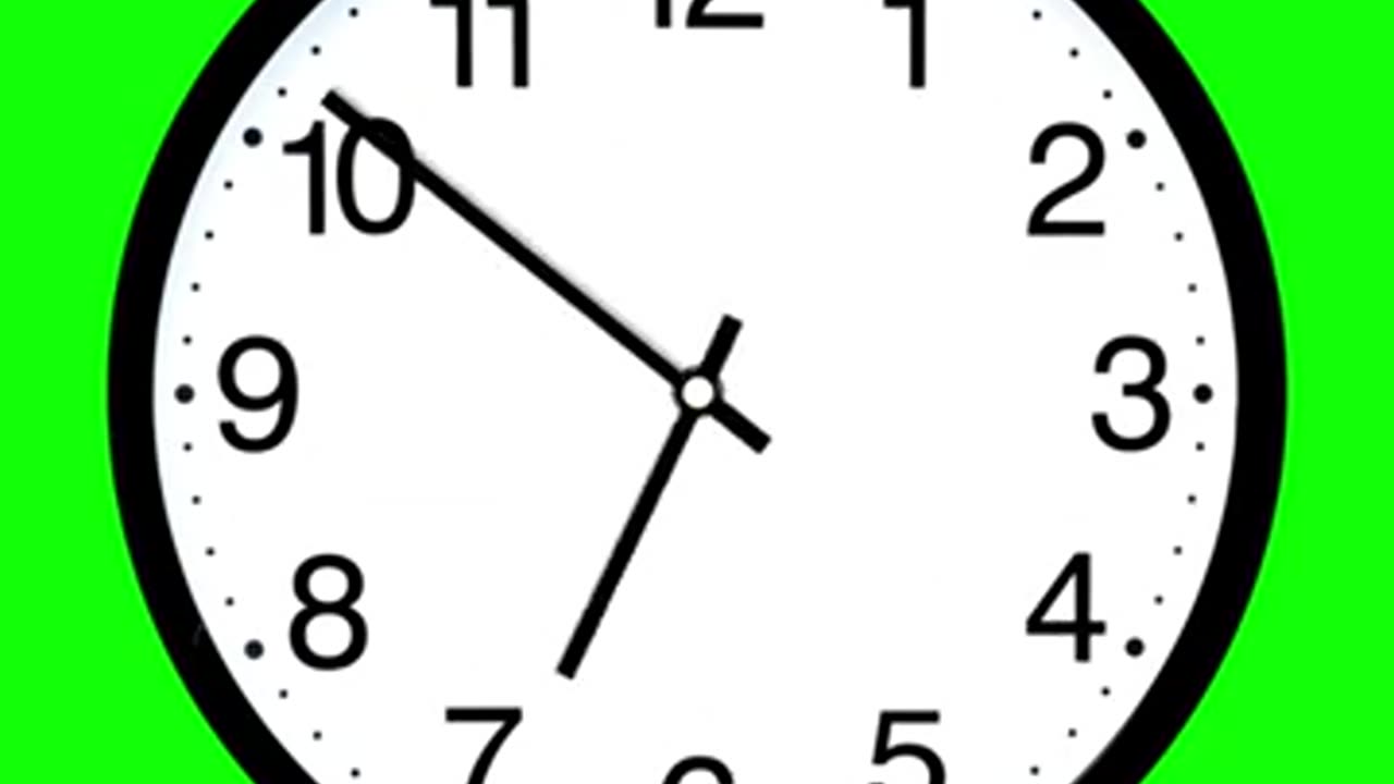 clock green screen #greenscreen #greenscreeneffects