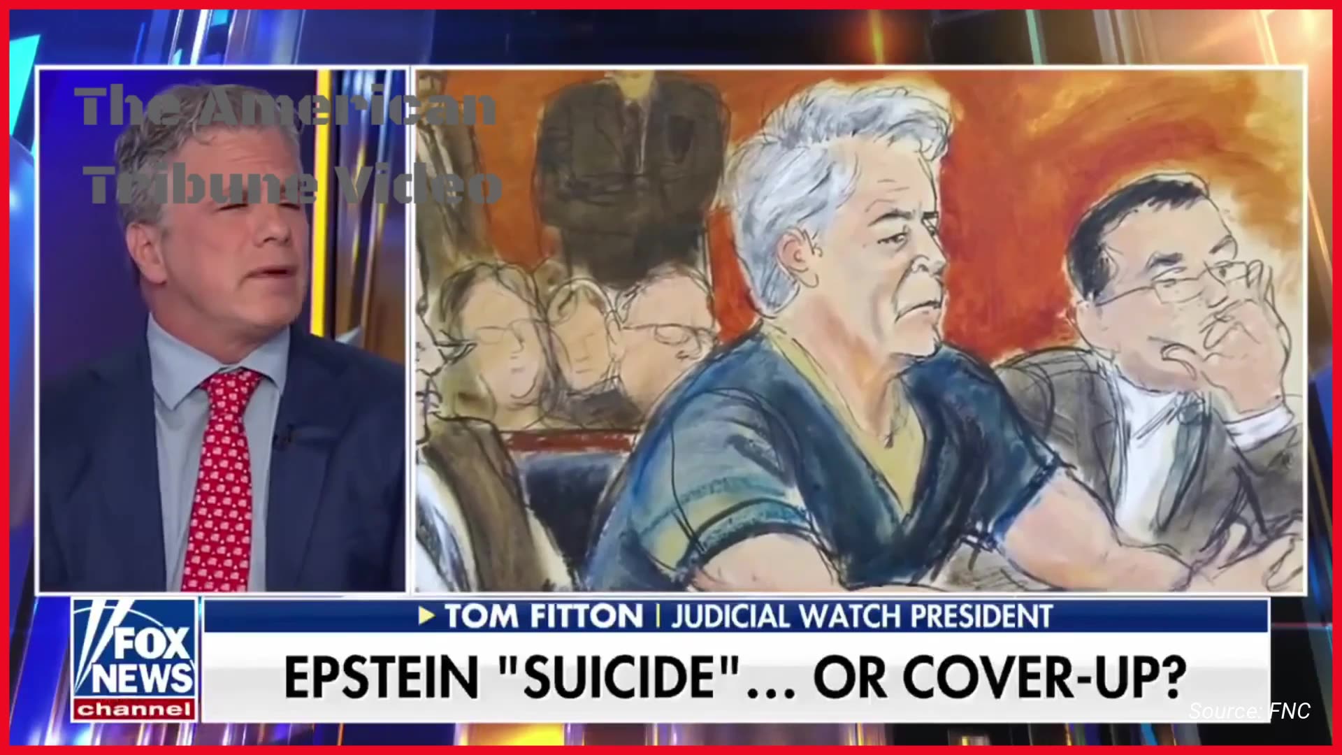 “There Is a List”: Tom Fitton Exposes Epstein Cover Up Live on TV [WATCH]