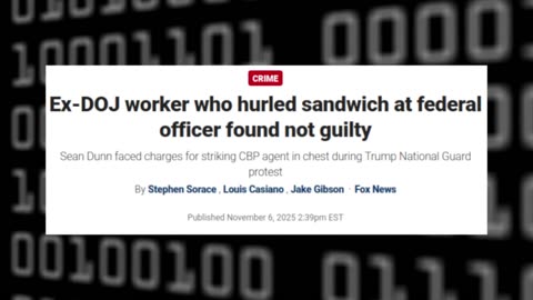 Ex-DOJ Employee That Assaulted ICE with a Sandwhich Found Not Guilty in DC