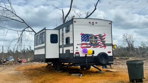 United Cajun Navy surprises Elderly Couple who lost everything in Miss tornadoes