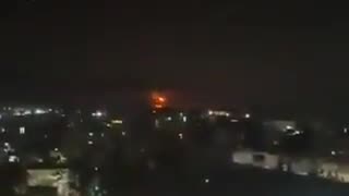 cenes from the missile bombardment on north of Israel