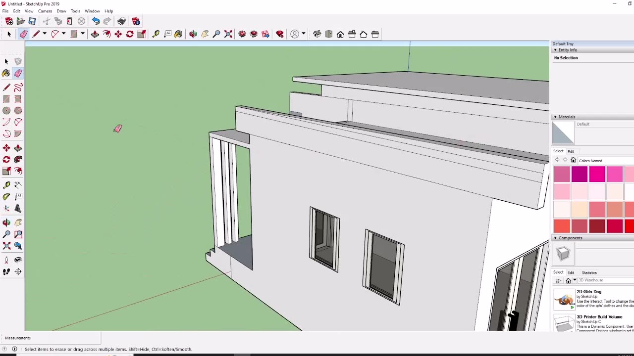 tutorial design house size 6 x 6 meters 34