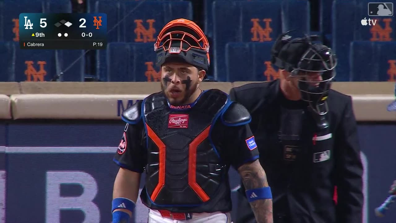 Francisco Álvarez saca en segunda a Ohtani