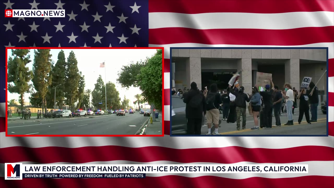 🔥 BREAKING: Anti-ICE Agitators Schooled by Law Enforcement in Los Angeles, California [LIVE]