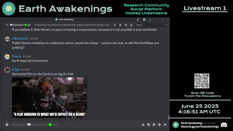 Earth Awakenings - Livestream 1 - #3251 - Live on Rumble/Youtube/X-Twitter/Twitch
