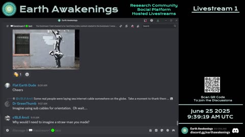 Earth Awakenings - Livestream 1 - #3254 - Live on Rumble/Youtube/X-Twitter/Twitch