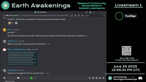 Earth Awakenings - Livestream 1 - #3254 - Live on Rumble/Youtube/X-Twitter/Twitch