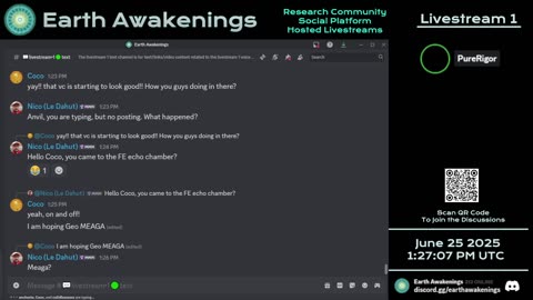 Earth Awakenings - Livestream 1 - #3254 - Live on Rumble/Youtube/X-Twitter/Twitch