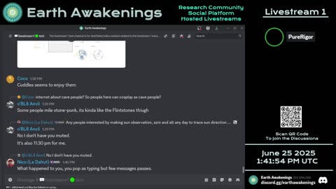 Earth Awakenings - Livestream 1 - #3254 - Live on Rumble/Youtube/X-Twitter/Twitch