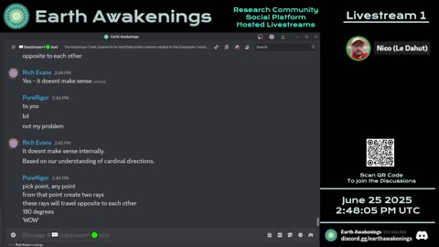 Earth Awakenings - Livestream 1 - #3254 - Live on Rumble/Youtube/X-Twitter/Twitch