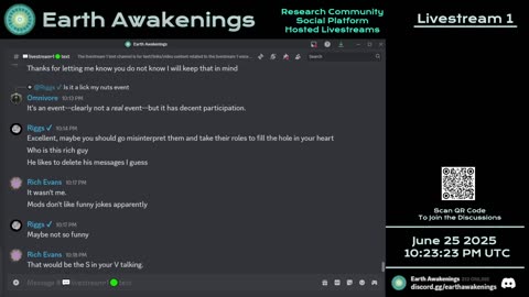 Earth Awakenings - Livestream 1 - #3254 - Live on Rumble/Youtube/X-Twitter/Twitch