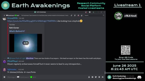 Earth Awakenings - Livestream 1 - #3254 - Live on Rumble/Youtube/X-Twitter/Twitch