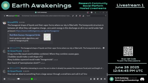 Earth Awakenings - Livestream 1 - #3255 - Live on Rumble/Youtube/X-Twitter/Twitch