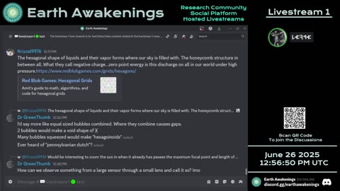 Earth Awakenings - Livestream 1 - #3255 - Live on Rumble/Youtube/X-Twitter/Twitch