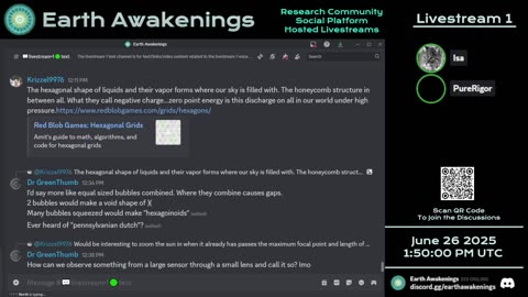 Earth Awakenings - Livestream 1 - #3255 - Live on Rumble/Youtube/X-Twitter/Twitch