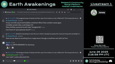 Earth Awakenings - Livestream 1 - #3255 - Live on Rumble/Youtube/X-Twitter/Twitch