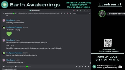 Earth Awakenings - Livestream 1 - #3251 - Live on Rumble/Youtube/X-Twitter/Twitch