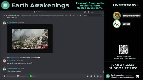 Earth Awakenings - Livestream 1 - #3251 - Live on Rumble/Youtube/X-Twitter/Twitch