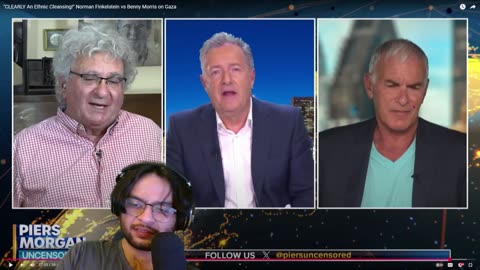 REACT Normal Finkelstein vs Nassem on Genocide Piers Morgan