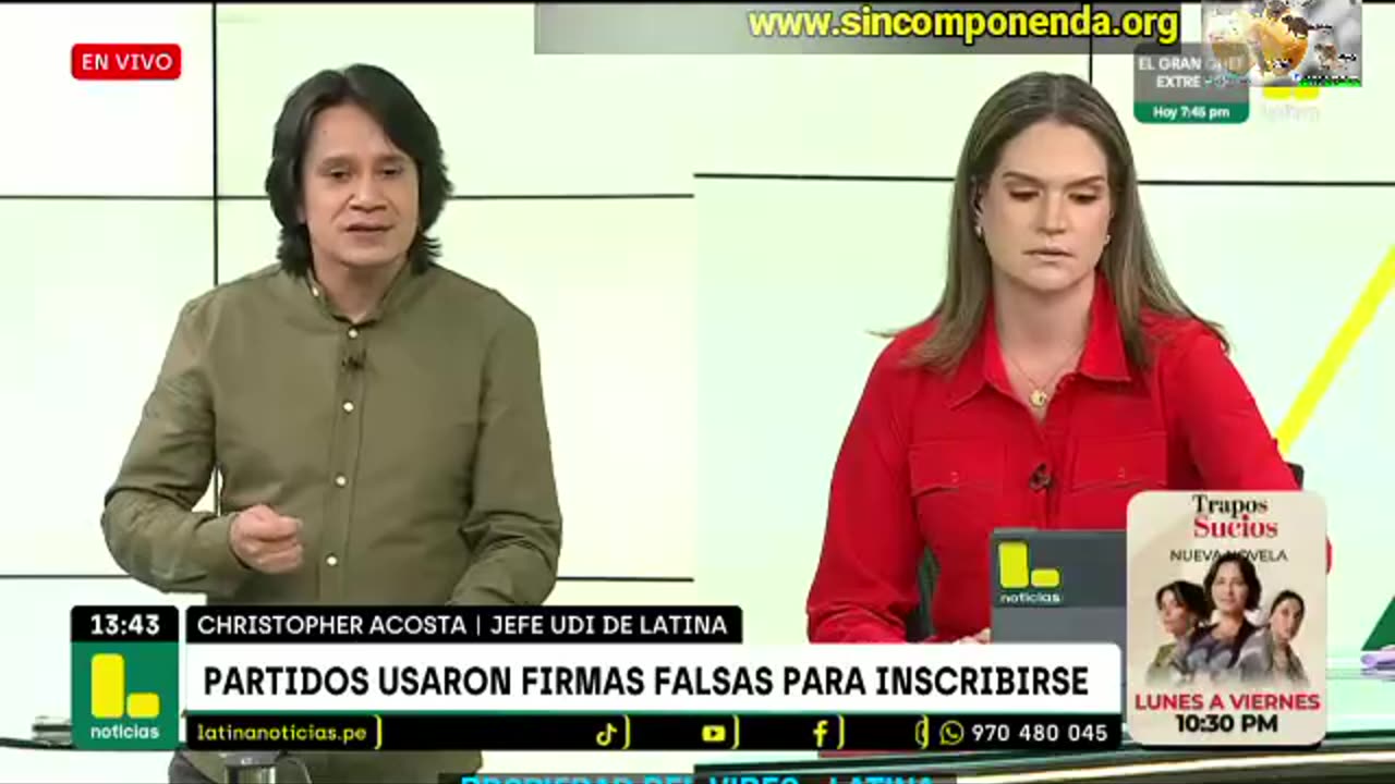 PARTIDO DE VIZCARRA Y DE BERMEJO HAN PRESENTADO FIRMAS FALSIFICADAS