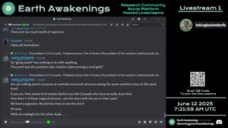 Earth Awakenings - Livestream 1 - #3220 - Live on Rumble/Youtube/X-Twitter/Twitch