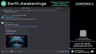 Earth Awakenings - Livestream 1 - #3215 - Live on Rumble/Youtube/X-Twitter/Twitch