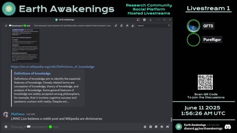 Earth Awakenings - Livestream 1 - #3220 - Live on Rumble/Youtube/X-Twitter/Twitch