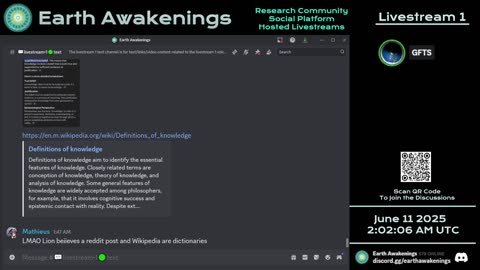 Earth Awakenings - Livestream 1 - #3220 - Live on Rumble/Youtube/X-Twitter/Twitch