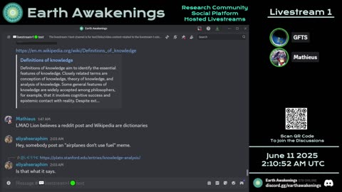 Earth Awakenings - Livestream 1 - #3220 - Live on Rumble/Youtube/X-Twitter/Twitch