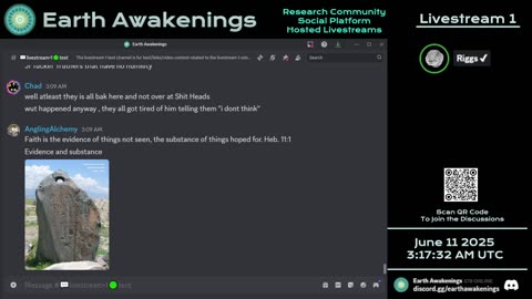 Earth Awakenings - Livestream 1 - #3220 - Live on Rumble/Youtube/X-Twitter/Twitch