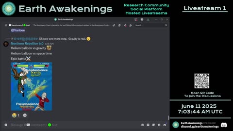 Earth Awakenings - Livestream 1 - #3220 - Live on Rumble/Youtube/X-Twitter/Twitch