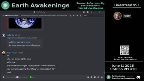 Earth Awakenings - Livestream 1 - #3220 - Live on Rumble/Youtube/X-Twitter/Twitch