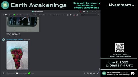 Earth Awakenings - Livestream 1 - #3220 - Live on Rumble/Youtube/X-Twitter/Twitch