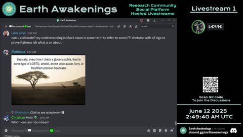 Earth Awakenings - Livestream 1 - #3220 - Live on Rumble/Youtube/X-Twitter/Twitch
