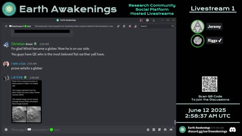 Earth Awakenings - Livestream 1 - #3220 - Live on Rumble/Youtube/X-Twitter/Twitch