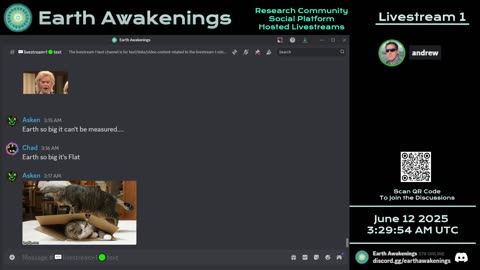 Earth Awakenings - Livestream 1 - #3220 - Live on Rumble/Youtube/X-Twitter/Twitch