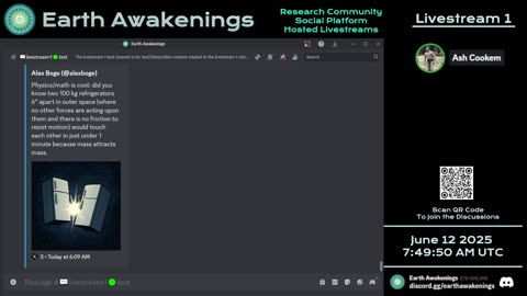 Earth Awakenings - Livestream 1 - #3220 - Live on Rumble/Youtube/X-Twitter/Twitch