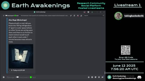 Earth Awakenings - Livestream 1 - #3220 - Live on Rumble/Youtube/X-Twitter/Twitch