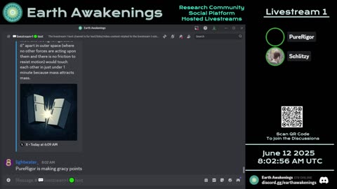 Earth Awakenings - Livestream 1 - #3220 - Live on Rumble/Youtube/X-Twitter/Twitch