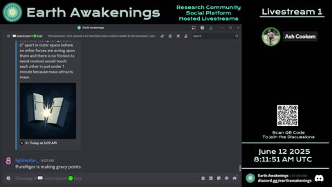 Earth Awakenings - Livestream 1 - #3220 - Live on Rumble/Youtube/X-Twitter/Twitch