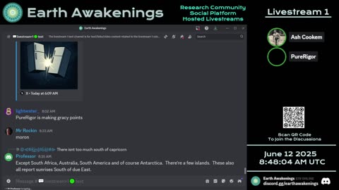 Earth Awakenings - Livestream 1 - #3220 - Live on Rumble/Youtube/X-Twitter/Twitch