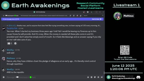 Earth Awakenings - Livestream 1 - #3220 - Live on Rumble/Youtube/X-Twitter/Twitch