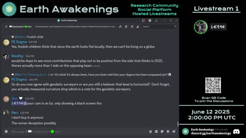 Earth Awakenings - Livestream 1 - #3225 - Live on Rumble/Youtube/X-Twitter/Twitch