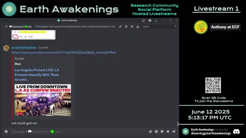 Earth Awakenings - Livestream 1 - #3225 - Live on Rumble/Youtube/X-Twitter/Twitch