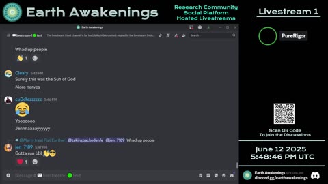 Earth Awakenings - Livestream 1 - #3225 - Live on Rumble/Youtube/X-Twitter/Twitch